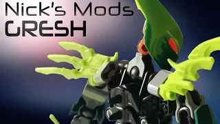Nick's Mods Ep.7- Gresh -- LEGO Bionicle Revamp!