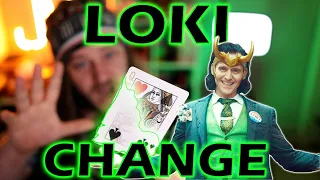 Change A Card Like MARVELS LOKI Changes With MAGIC! | TUTORIAL