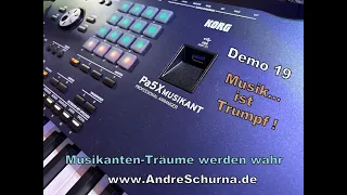 KORG Pa5X Musikant Musik ist Trumpf www.AndreSchurna.de