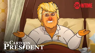 'COVID-Positive Cartoon Trump Watches the VP Debate' Ep. 314 Cold Open | Our Cartoon President