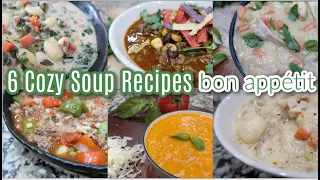 The Best of The Best Soup Recipes For A Cozy Night In! Bon Appétit Cook With Me Easy Dinner Ideas!