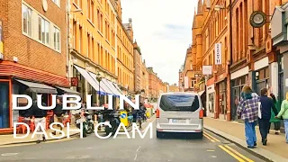 Driving from Stillorgan Road to Clarendon St, Dublin, Ireland