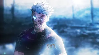 Gojo kills mahoraga and destroys sukuna using hollow purple Jujutsu kaisen ch235 fan animation