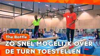 SUPERSNELLE TURN ESTAFETTE 🤸🏿‍♂️ | BATTLE TURNEN | ZAPPSPORT