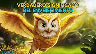 EL BÚHO QUE ENSEÑÓ EL VERDADERO SIGNIFICADO DEL ENVEJECIMIENTO 🦉✨