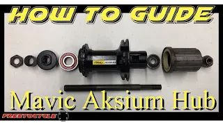 Mavic Aksium QR Rear Wheel Bearing Change