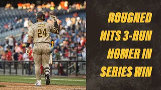 Rougned Odor Launches 3-Run Homer in Series Win | Padres vs. Nationals Highlights (5/25/23)