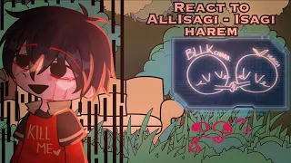 Blue Lock react to AllIsagi - Isagi Harem ||  (and the title said everything.)