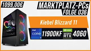 DU brauchst KEINEN alten Intel i9 im Gaming PC 🫠 | Marktplatz-PCs #036 | Kiebel Blizzard 11