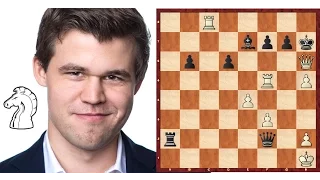 5 Queen Sacrifice Magnus Carlsen