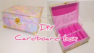 DIY Cardboard Jewelry Box