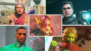 All Characters react to The Flash Death - Suicide Squad: Kill the Justice League