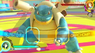 Pokken Tournament DX DLC - Wave 2 Blastoise Gameplay (4K)