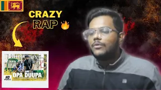 DBK - Opa Duupa (ඕප දූප) Ft. Hustler Bhai x Minnyme x Donny (Official Music Video) | REACTION