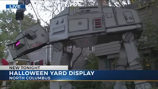 Columbus man builds life-size Star Wars display in yard