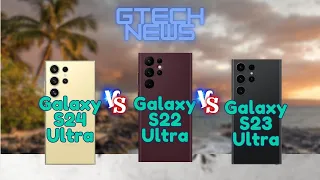 Galaxy S4 Ultra VS Galaxy S22 Ultra VS Galaxy S23 Ultra