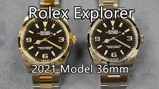 Rolex Explorer 36mm（2021 New Model)