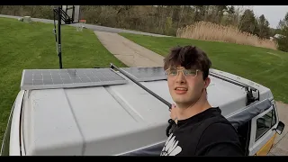 Installing Solar Panels on my 1985 Volkswagen Vanagon