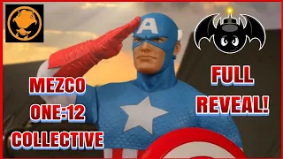 Mezco Toyz One:12 Collective Silver Age Captain America Action Figure Full Reveal!