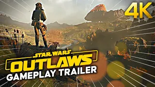 STAR WARS OUTLAWS : ALERTE DINGUERIE 🔥🔥🔥 Gameplay Trailer 4K