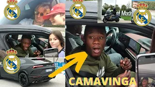 Real Madrid players back to training with Luxurious cars BMW, Camavinga make fans crazy