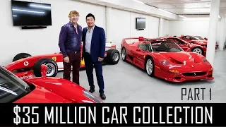 Ferrari Collector David Lee's $35million car collection! (Part 1)