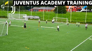 Juventus Academy Training Sweden - 1v1 Attacking & Defending Soccer Drill 2023 #soccerdrills