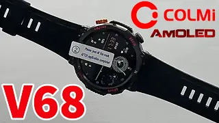 V68 Colmi SmartWatch New 2023 With Amoled, Compass, Tracker, Health, LED Lighting