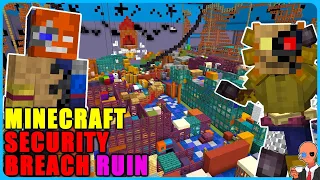 I built The Daycare from FNAF Security Breach Ruin in Minecraft