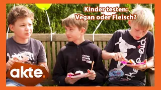 Kinder testen: vegetarisch oder Fleisch? | Akte | SAT.1