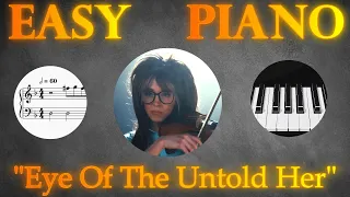 Lindsey Stirling - Eye of the Untold Her(Main Theme) | Easy Piano Tutorial