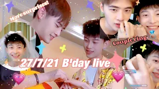 [Eng/BL] Xiaoxin's b'day!! Roses, surprise, 💍🌈 (Lai Jiaxin and Li Jiahua)