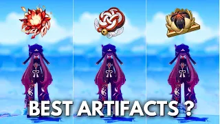 Hu Tao Artifacts Comparison!! Best Build for Hu Tao?? [ Genshin Impact ]