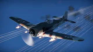 Warthunder - Fw 190 A-8 8 Kill Gameplay