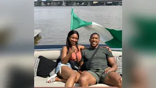 See how Anthony Joshua had a nice time with his girlfriend