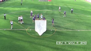 ESU Women's Lacrosse vs. West Chester Highlights - 3/27/19