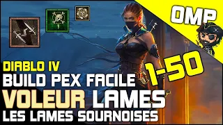 LE MEILLEUR ROGUE / VOLEUR LAME SOURNOISE TOURNOYANTE DIABLO 4 LVL 1-100 EASY FARM ET XP