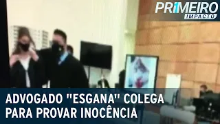 Caso Spitzner: advogado "esgana" colega para provar inocência de marido | Primeiro Impacto(11/05/21)