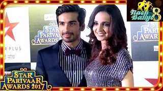 Nach Baliye 8  Hot Jodi Sanaya Irani And Mohit Sehgal At Star Pariwar Awards 2017