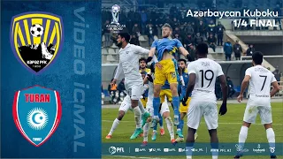 Azərbaycan Kuboku 2022/2023 1/4 final ilk oyun "Kəpəz" 1-2 "Turan Tovuz"