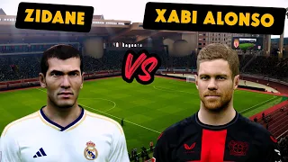 Zidane vs Xabi Alonso, who will win? eFootball Gameplay