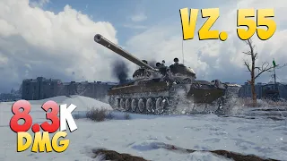 Vz. 55 - 5 Kills 8.3K DMG - Operational! - World Of Tanks