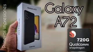 SAMSUNG GALAXY A72 | UNBOXING Y PRIMERAS IMPRESIONES EN ESPAÑOL