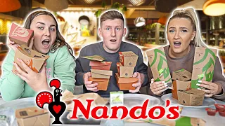 Last to STOP Eating NANDOS Wins £10,000 - Challenge