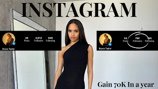 How to grow on Instagram in 2023 | How I gained 70k followers + Tips you need to know