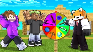 Minecraft'ta YOUTUBER'LAR İLE TROLL ÇARK