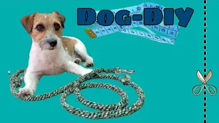 DIY: поводок из паракорда/dog's leash with cord🐕‍🦺