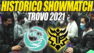 HISTORICO!! BEASTCOAST vs THUNDER PREDATOR - BO1 - SHOWMATCH TROVO COMICON 2021 DOTA 2