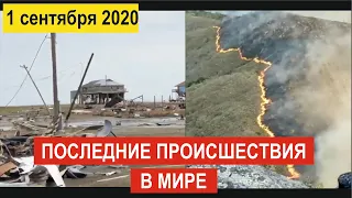 🔵 Происшествия за 1 сентября 2020! 🔵 Пожар в Бразилии ! Тайфун Южная Корея ! Наводнение  в Индии !