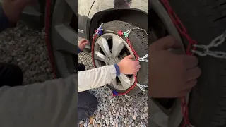 How To Install Snow Chains 2022 | Autotrac Snow Chain Installation Tutorial | Peerless Snow Chains